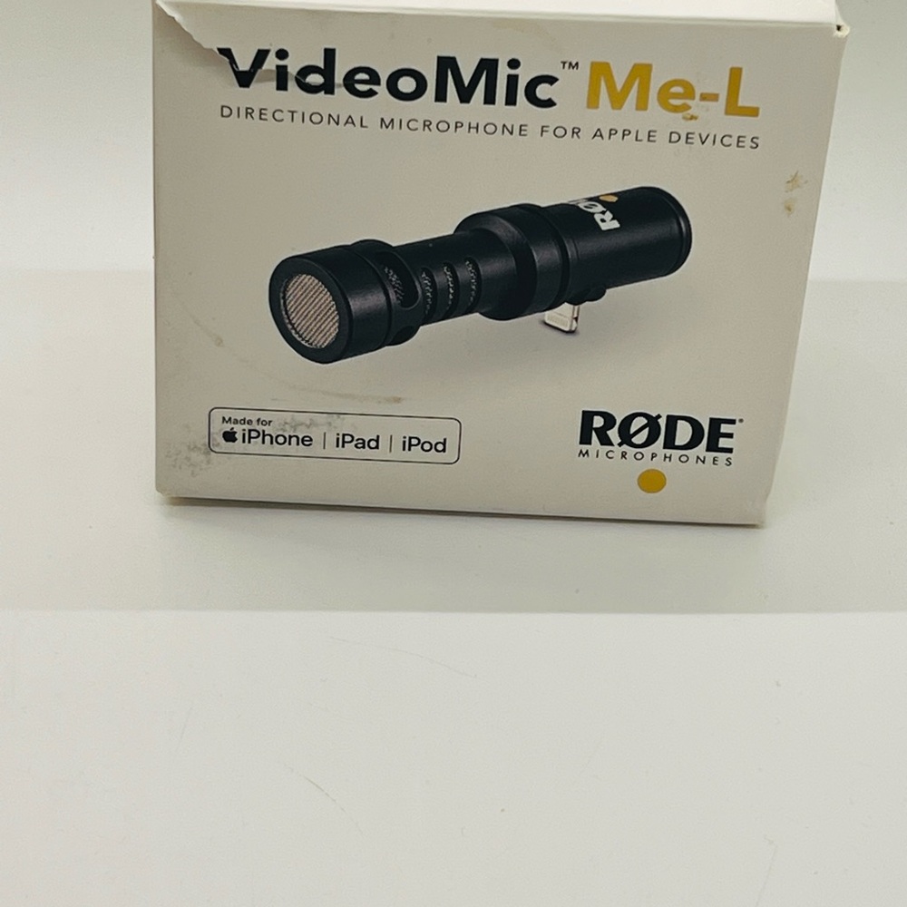 NWT RØDE VideoMic Me-L Directional Microphone for Apple Devices - Picture 5 of 10